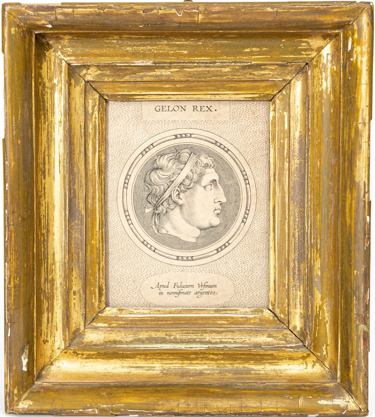 Theodorus Gallaeus (Flemish, 1571-1633) after Fulvio Orsini, Engraving, Fulvius Coin