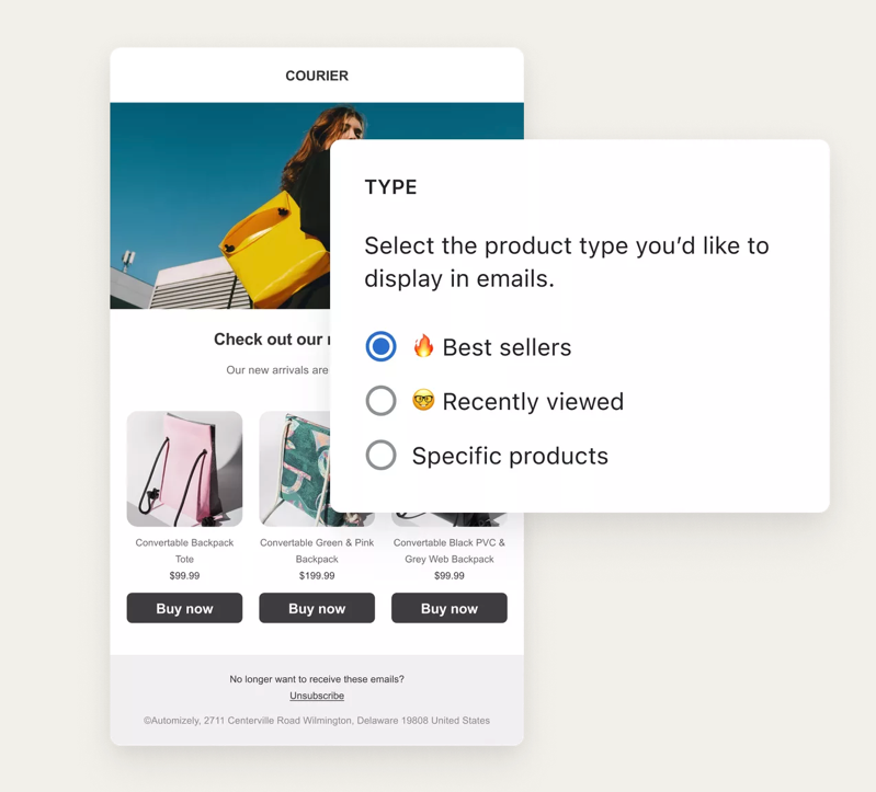 Automizely personalized product recommendations