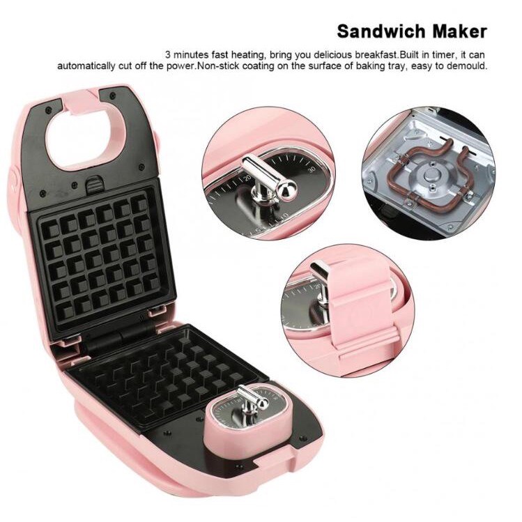A sandwich maker with the highest cooking speed is ideal.