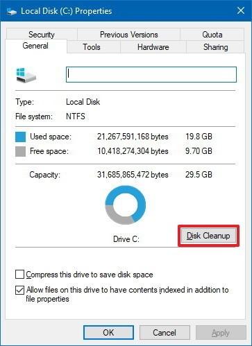 C drive Cleanup