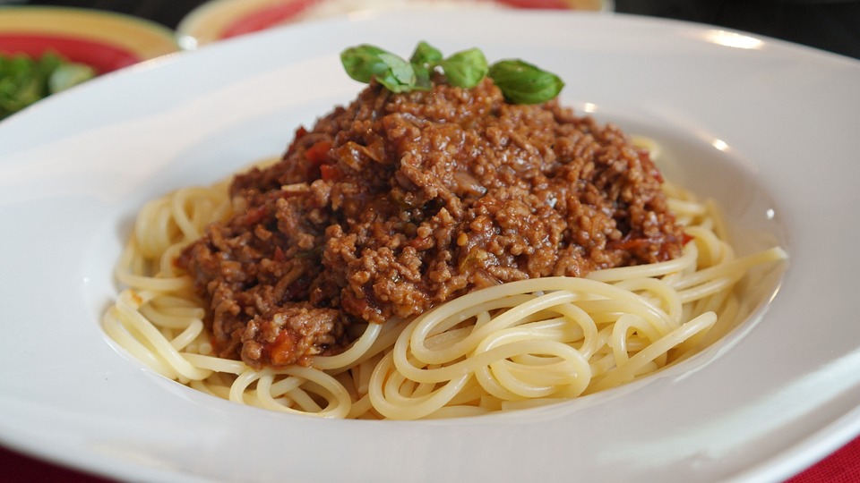 Image result for spaghetti bolognese