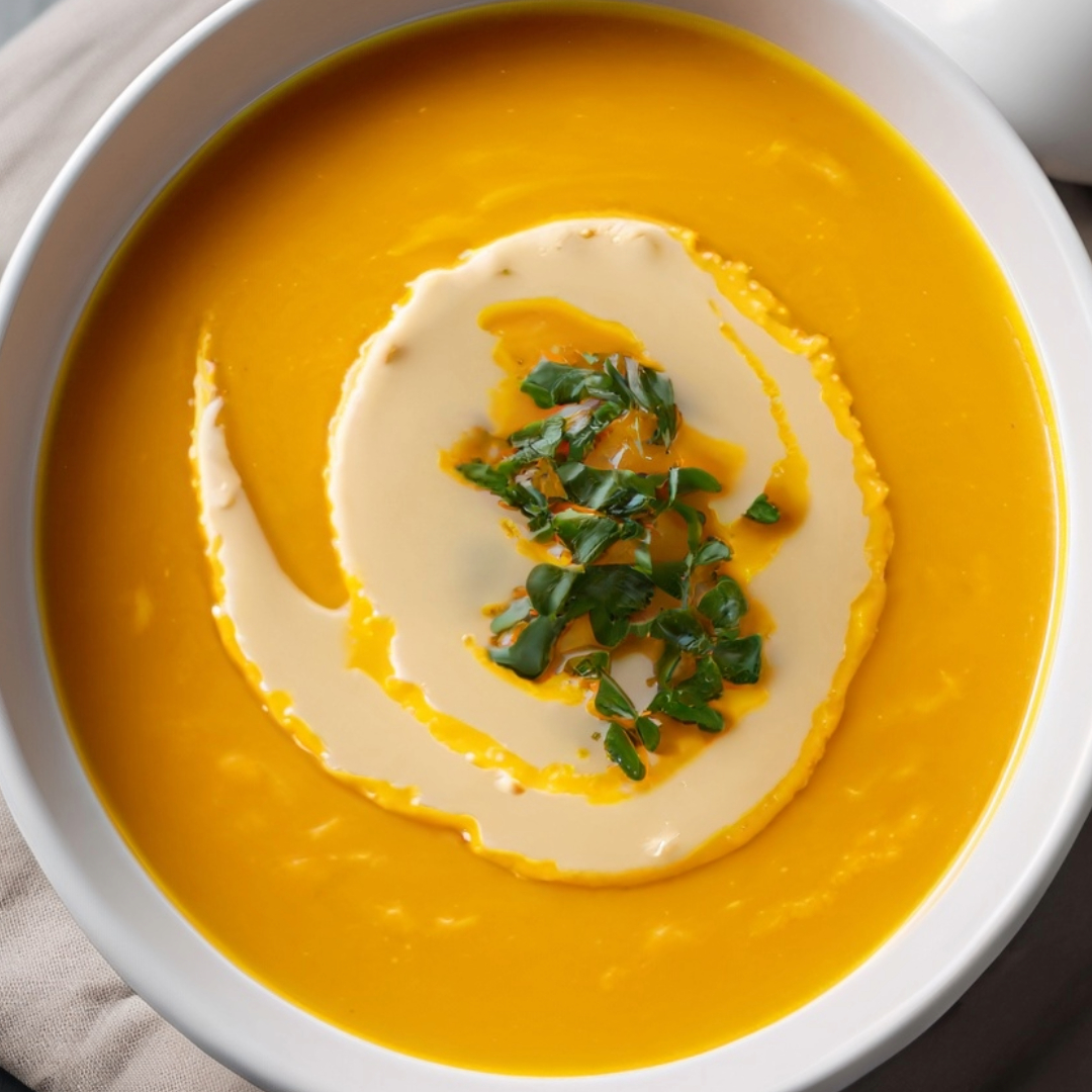 creamy squash soup recipe