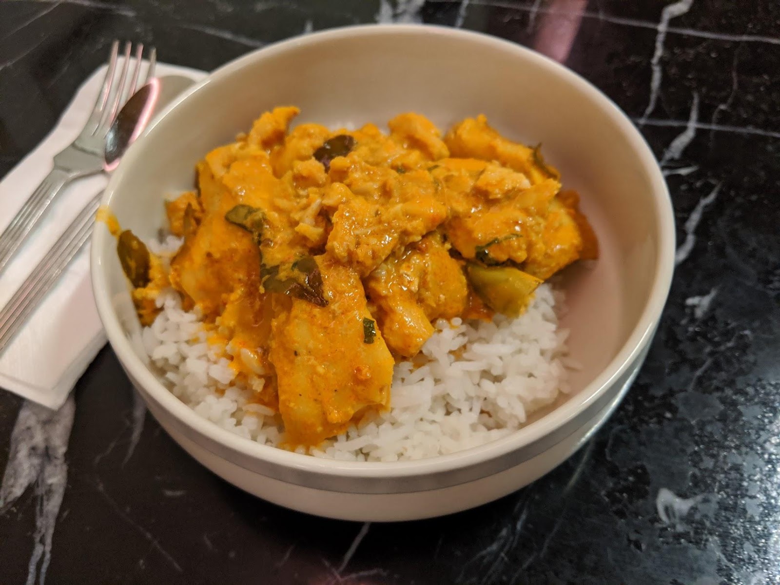 Fish Curry & Jasmine Rice