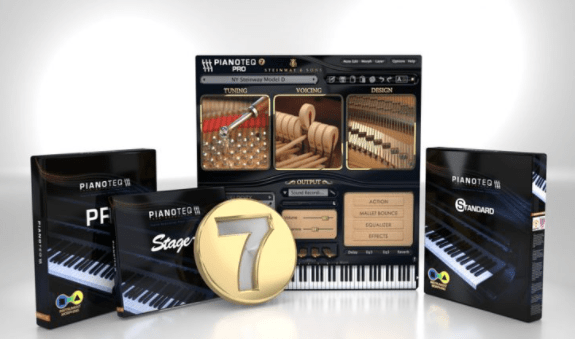 Mô hình đàn piano ảo Pianoteq 7 đạt Giải thưởng Nhạc cụ ảo có dạng Keyboard được yêu thích nhất