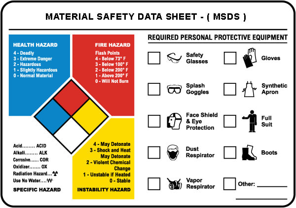 MSDS Và Những Lưu Ý Khi Vận Chuyển Hóa Chất