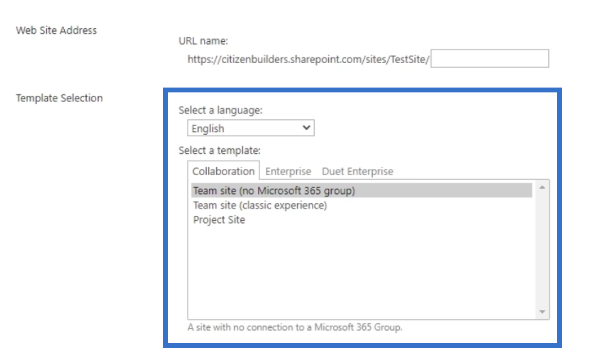 SharePoint subsite