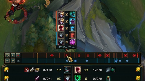 lol preseason - replay timeline