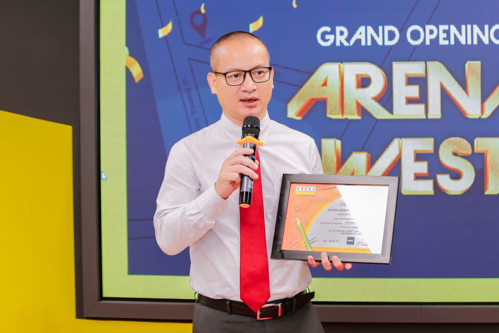 Chính thức khai trương Arena Lê Tuấn Mậu: Đưa Mỹ thuật Đa phương tiện đến gần hơn với các bạn trẻ miền Tây