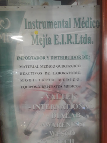 Comentarios y opiniones de Instrumental Médico Mejía E.R.L.tda.