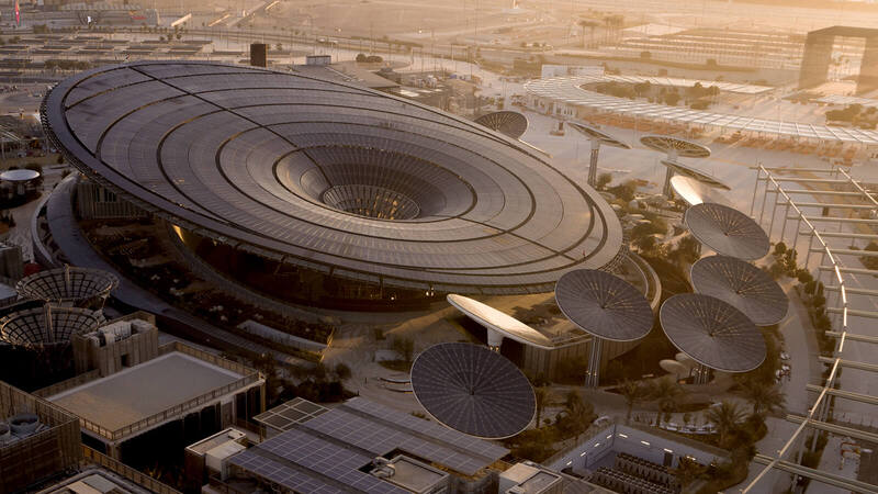 Terra - Padiglione della Sostenibilità (Fonte: Expo Dubai italyexpo2020.it)