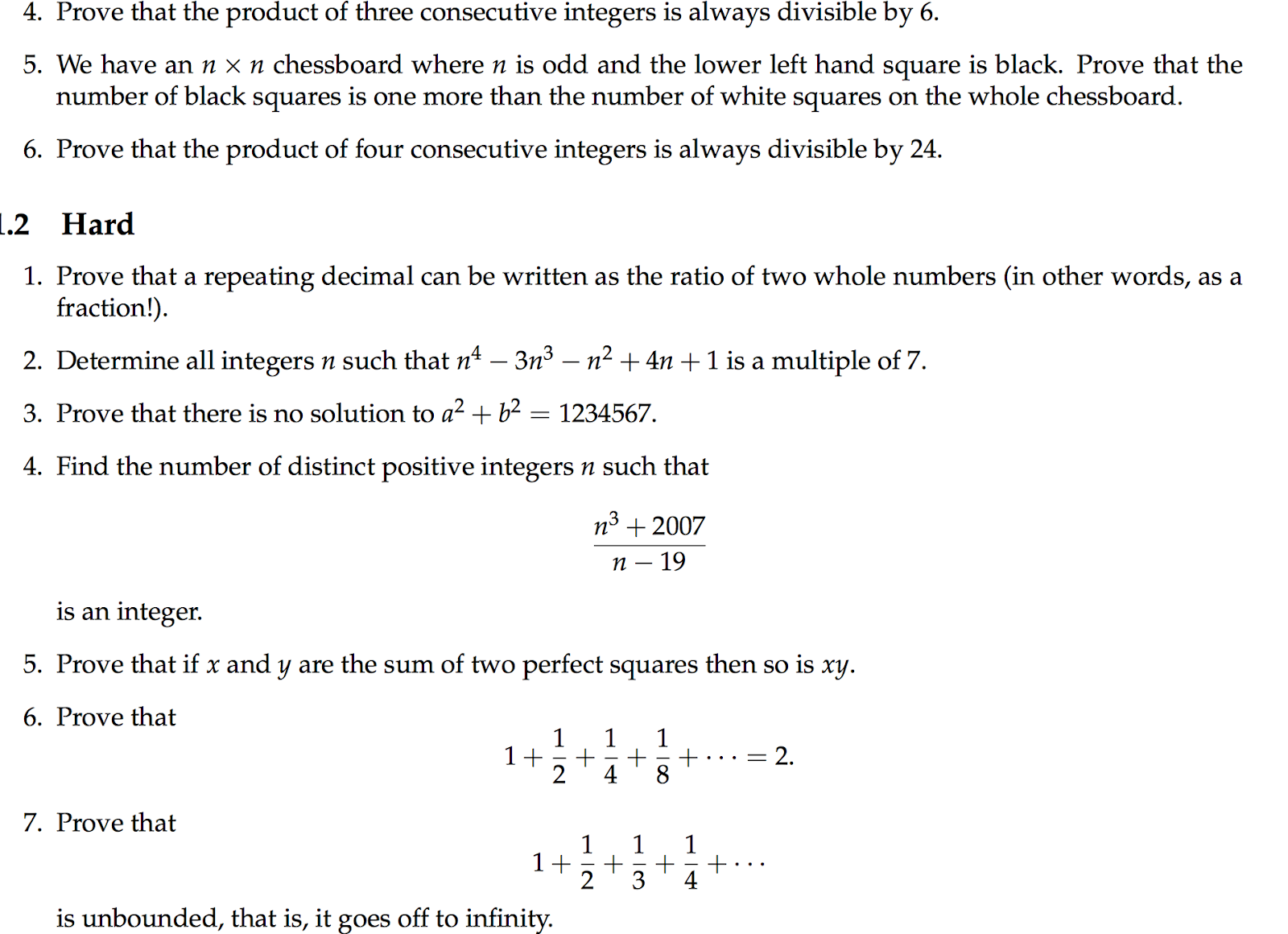 Solved 4 Prove That The Product Of Three Consecutive Chegg