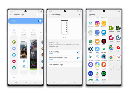 Samsung Galaxy Note 10 Plus Edge Screen
