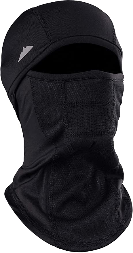 Balaclava Ski Mask - Winter Face Mask for Men & Women - Cold Weather Gear for Skiing, Snowboarding & Motorcycle Riding Black