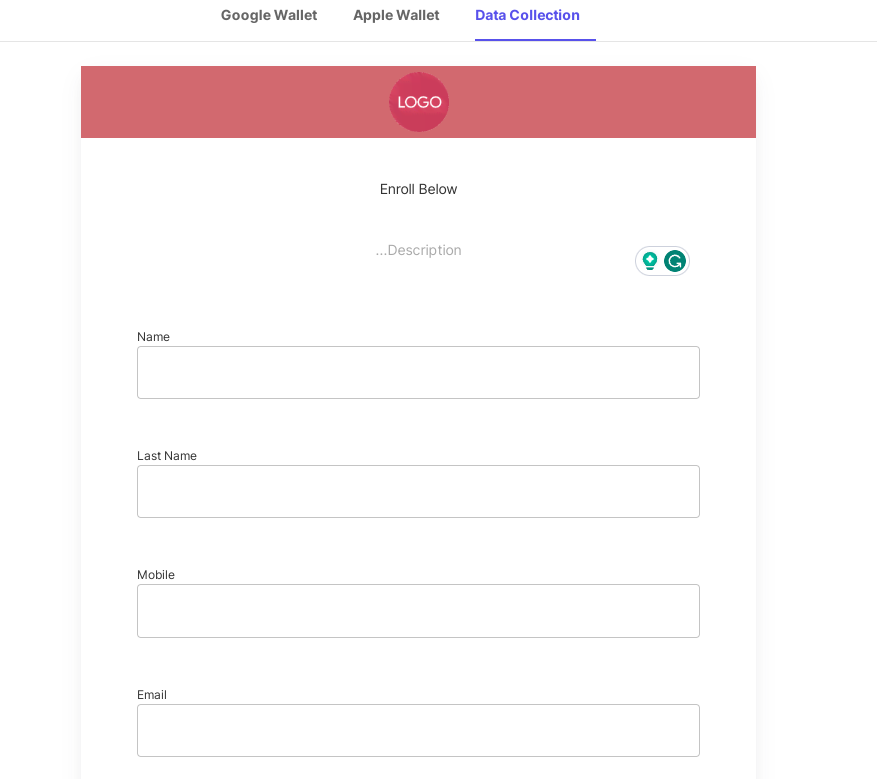 digital loyalty card customer data