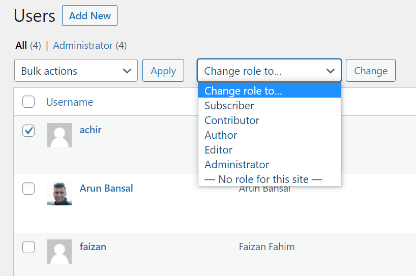 Limit WordPress Dashboard Access with User Roles