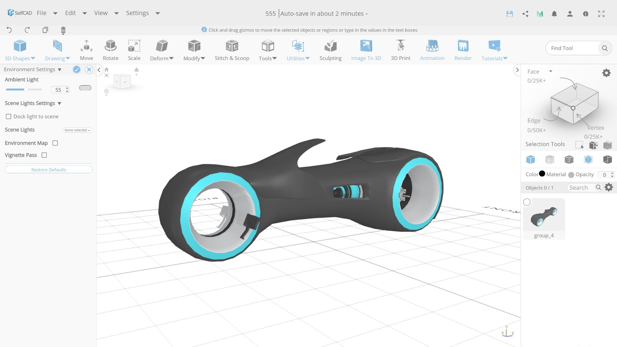 3D Design Software Tools