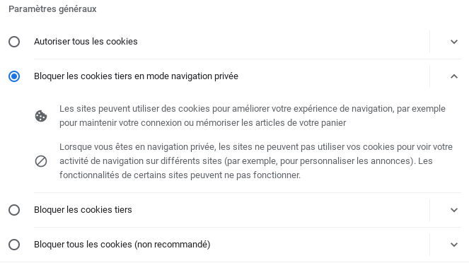 Savoir gérer les cookies dans Google Chrome