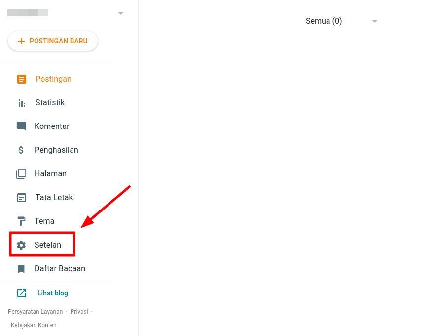 Cara Setting Domain Custom Ke Blogspot