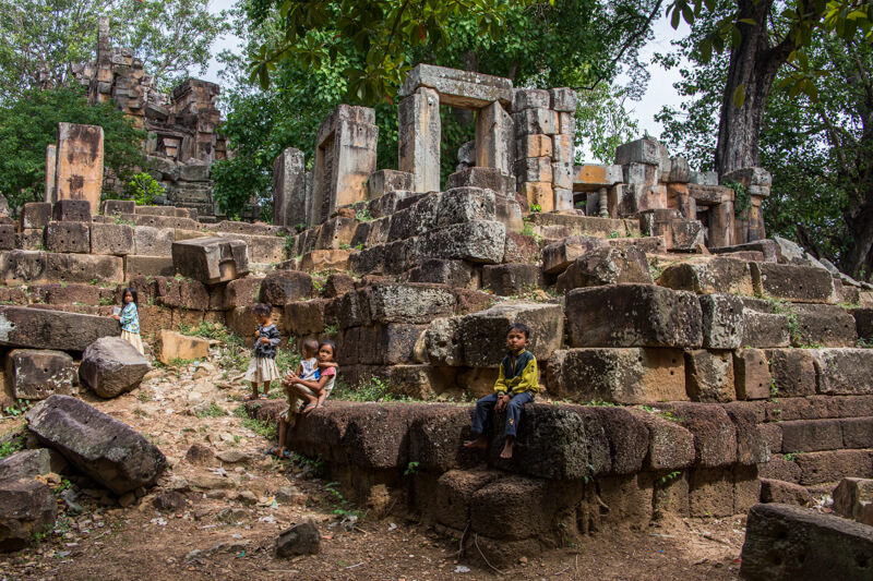 Il Tempio Ek Phnom di Battambang