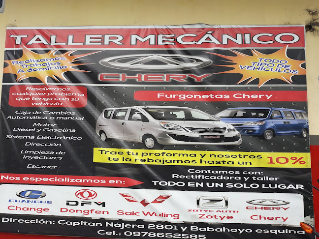 Comentarios y opiniones de Taller Mecanico Chery