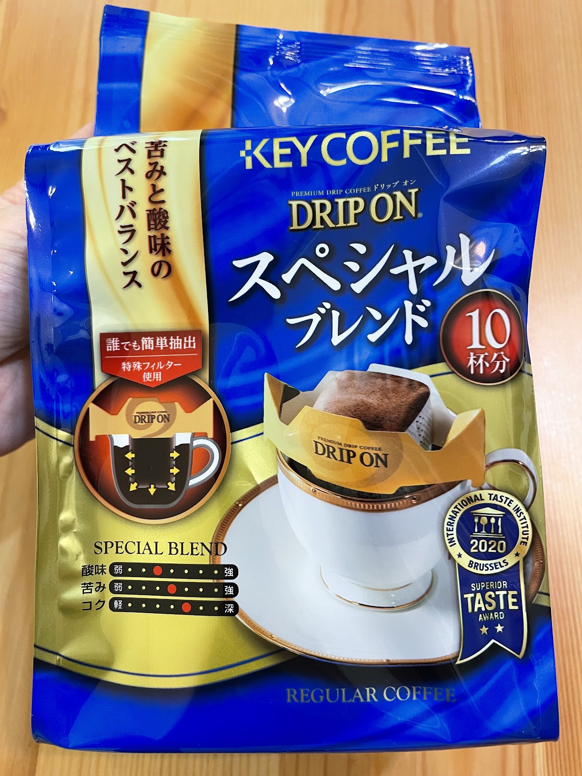 【KEY COFFEE】DRIP ON 特級綜合濾掛咖啡