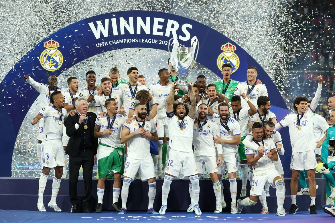 Real Madrid crowned in the Champions League 2021-2022