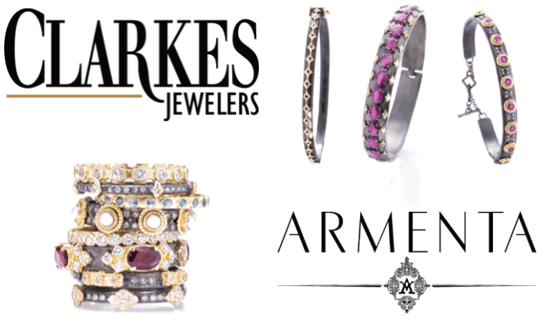 Armenta jewelry collections at Clarkes Jewelers