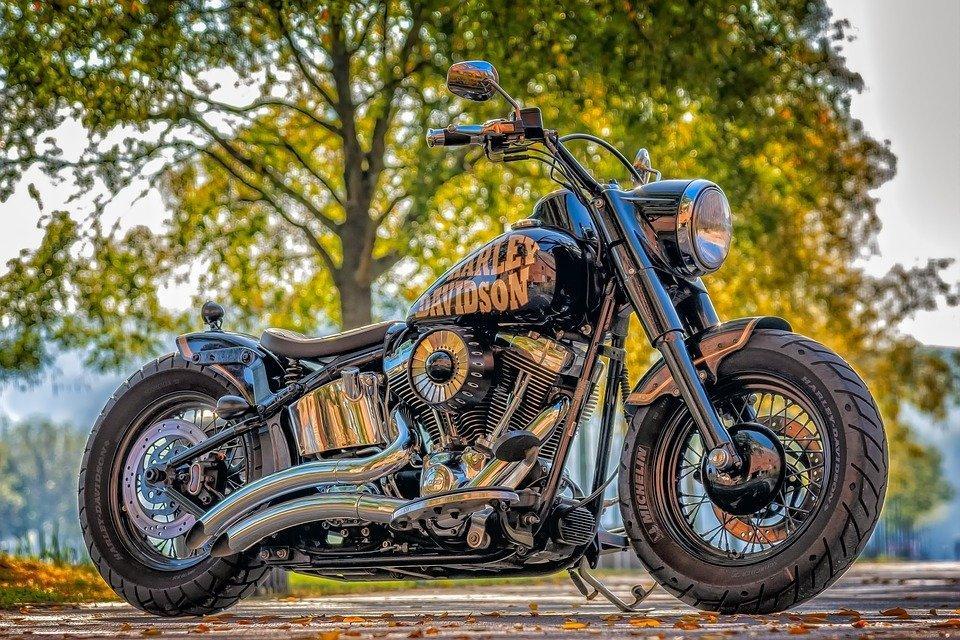 Harley Davidson, Motorcycle, Machine, Chrome, Usa