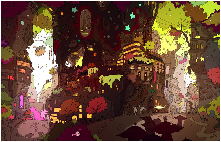 tree city by glittervolt