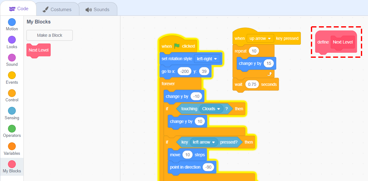 Making Your Very Own Game Using Scratch Block Programming