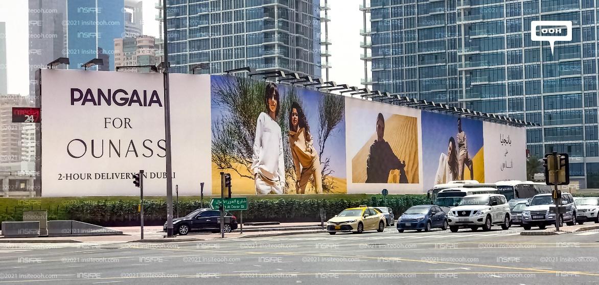 Ounass presents their eco-friendly brand Pangaia throughout Dubai streets |  INSITE OOH Media Platform | Outdoor Advertising Campaigns