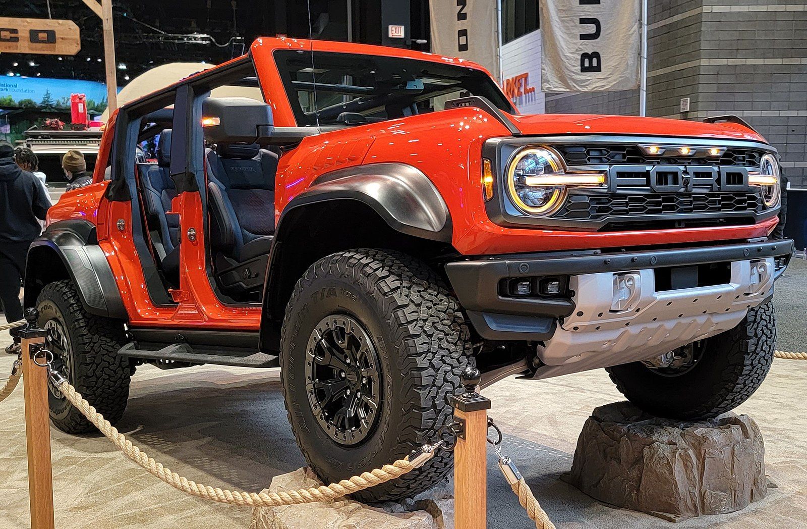 2023 Ford Bronco Raptor at the 2022 Chicago Auto Show