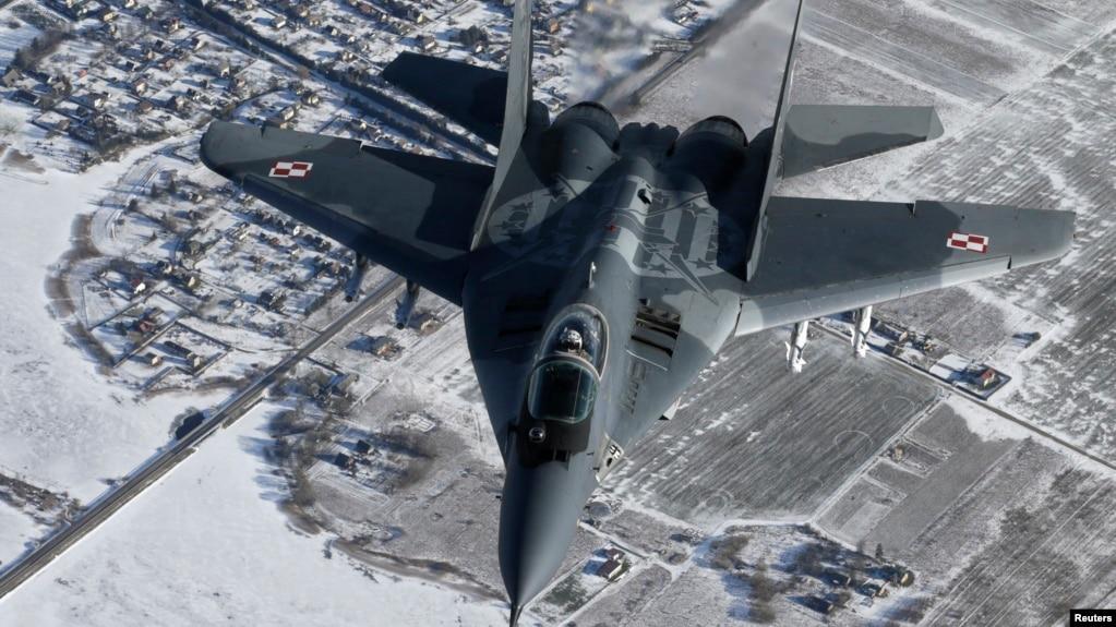 Một chiến đấu cơ MIG-29 của Không quân Ba Lan, ảnh chụp hồi tháng 2/2015.