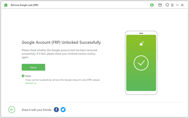 استعادة الوصول إلى جهاز Android الخاص بك باستخدام FRP Bypass Tool iDelock