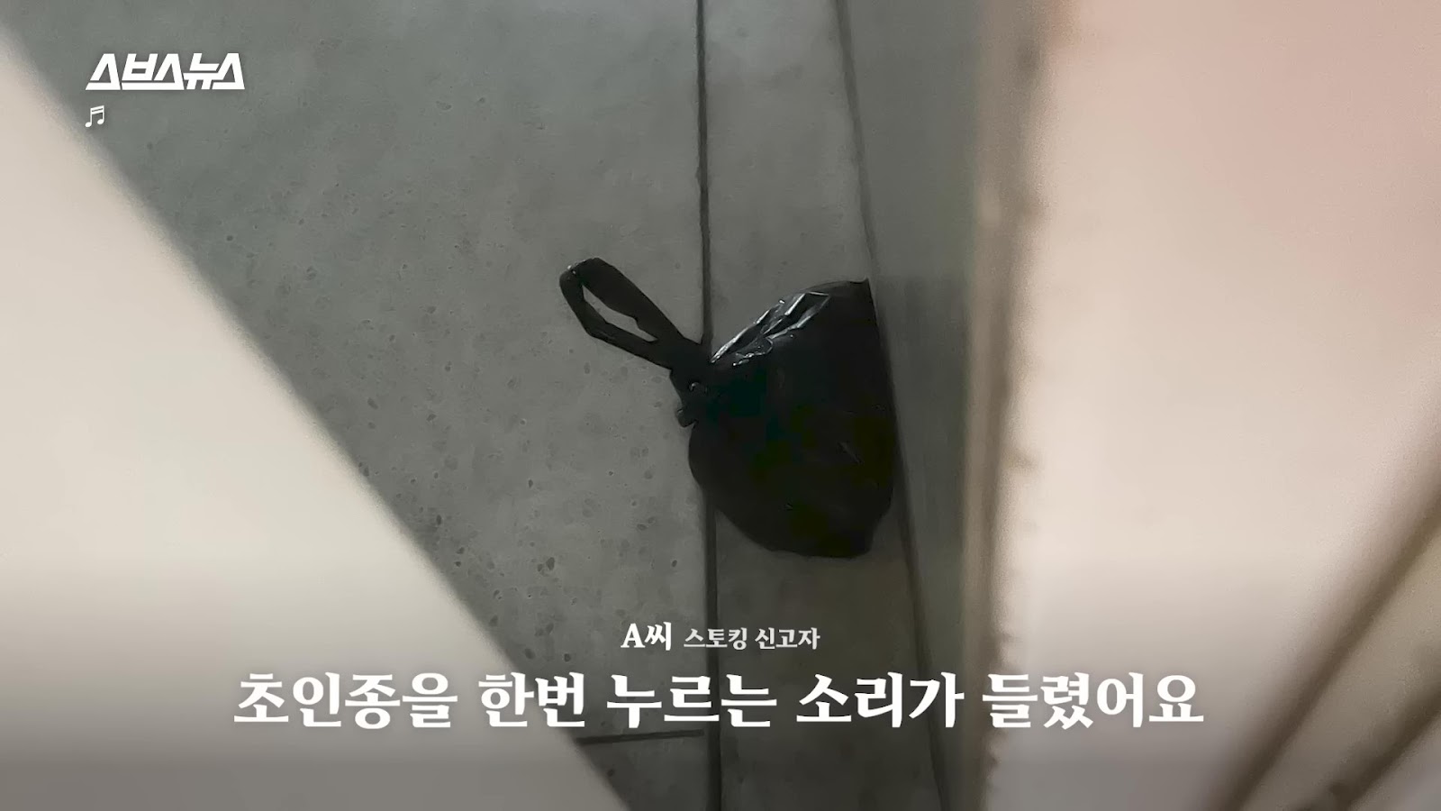 스토킹피해 스토킹범죄 스토킹고소 스브스뉴스 법무법인동주 조원진변호사