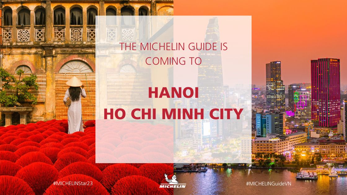 Scenery of Hanoi and Ho Chi Minh city