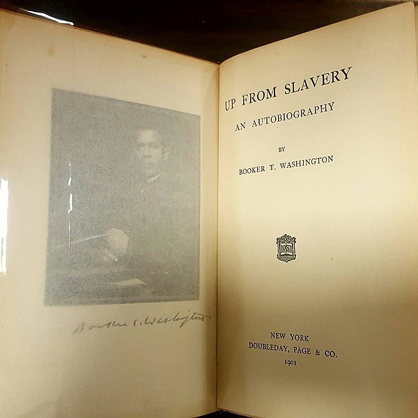up from slavery book cover page
