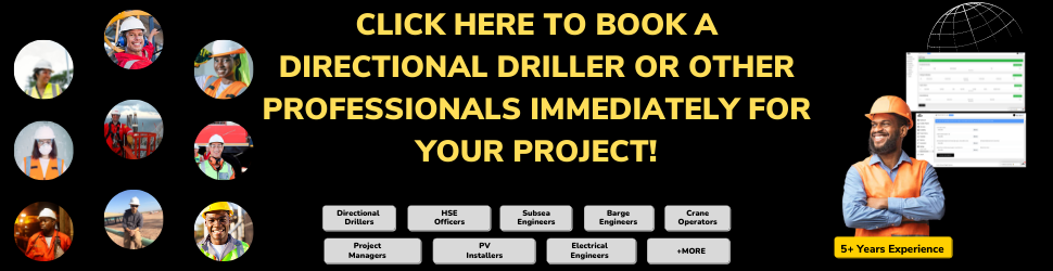 Banner for Hiring Directional Drillers from Texas
