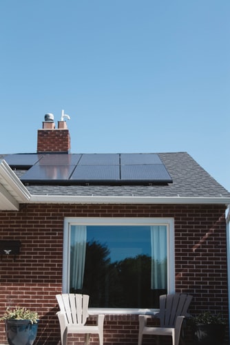 How much solar power is needed for a hot water heater?