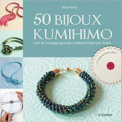 Télécharger 50 bijoux kumihimo : L'art du tressage japonais expliqué étape  par étape PDF par Beth Kemp