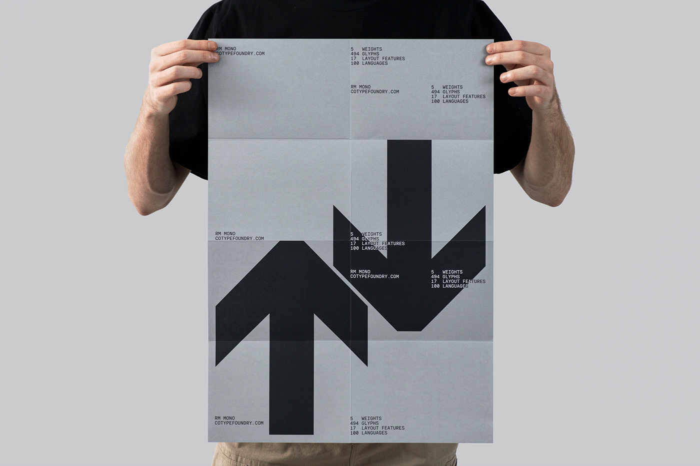 font graphic design  mark bloom Mash Creative Poster Design sans serif Type Specimen type specimen poster Typeface typography  