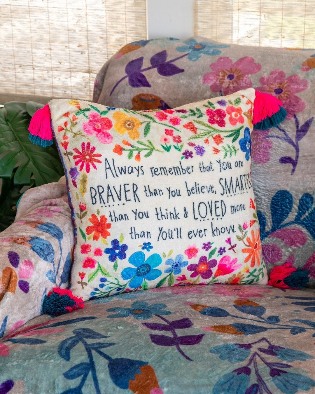 Pillow With Favorite Quote