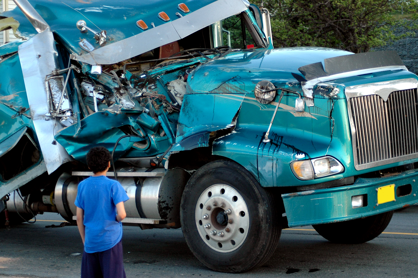 Truck accident in newport news VA