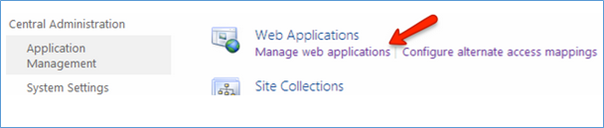 Manage Web Applications