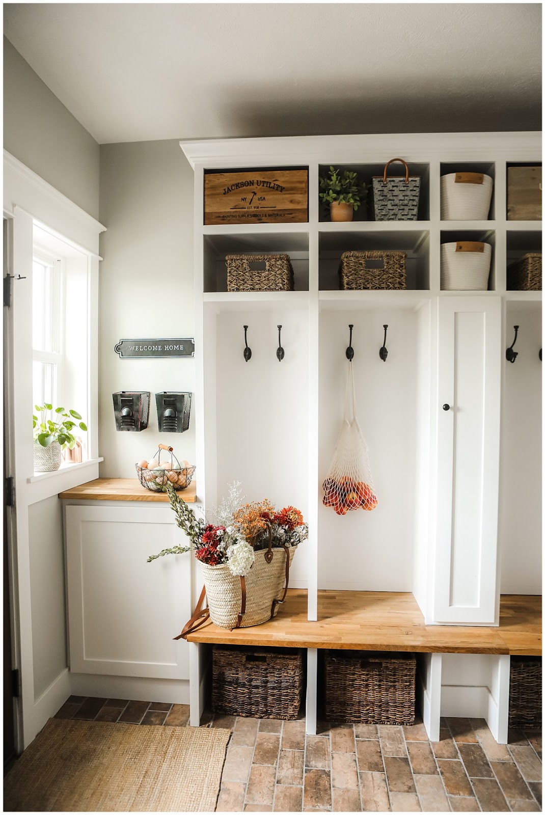 Farmhouse Mudroom Renovation