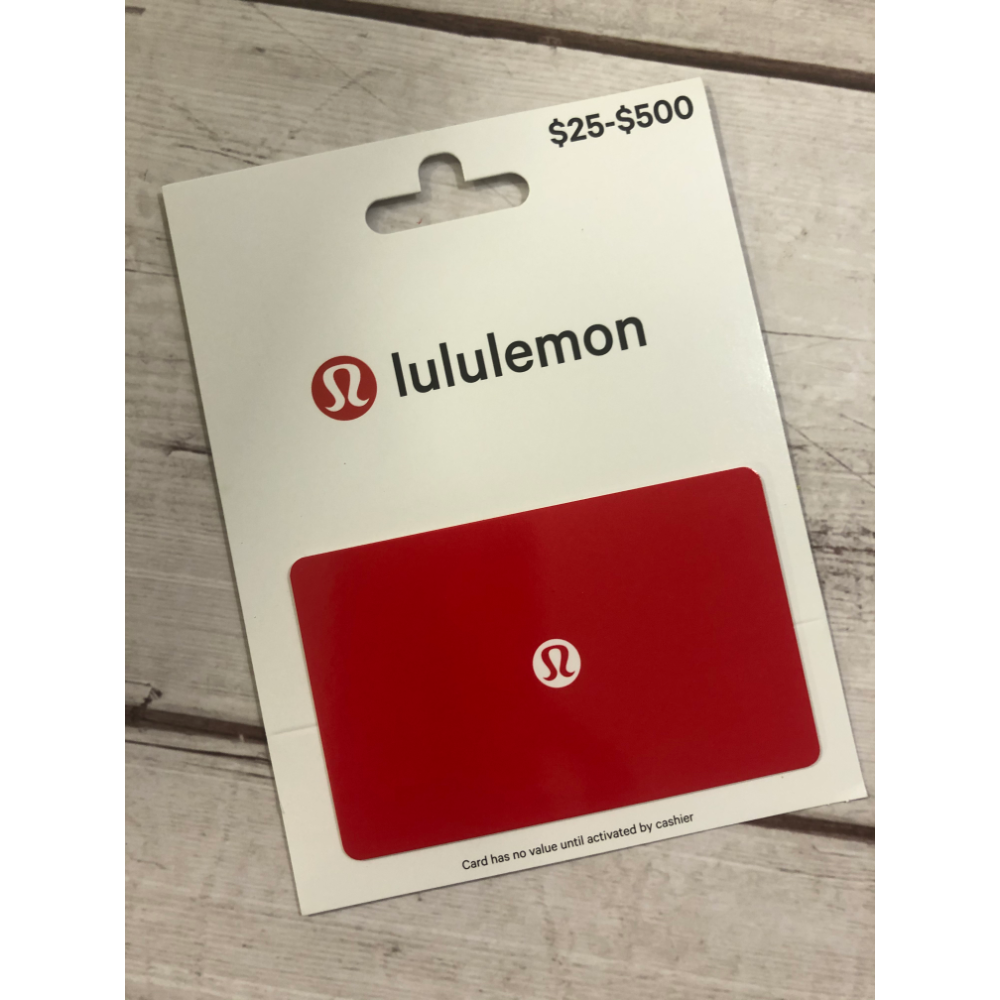 Lululemon Gift Card