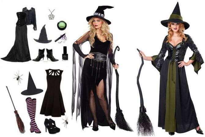 Witchcraft Beauty: Homemade Halloween witch costume 7