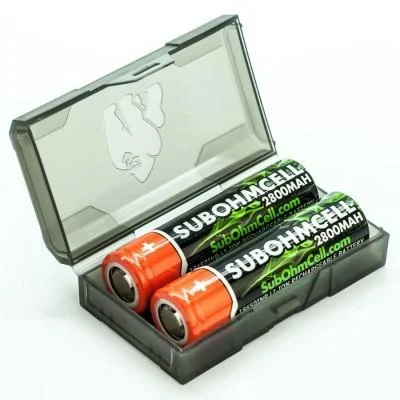 SUBOHMCELL 18650 2800mah Batteries 2-Pack