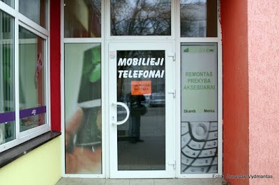 Photos of R. Gudaičio telephone repairs