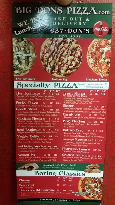 Photos of Big Dons Pizza